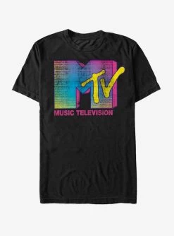 MTV Stripe Logo T-Shirt