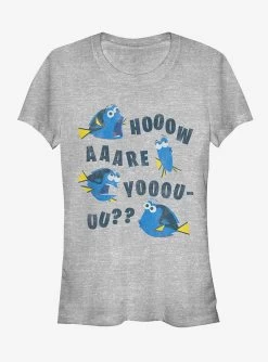 Disney Pixar Finding Dory Whale How Are You Girls T-Shirt