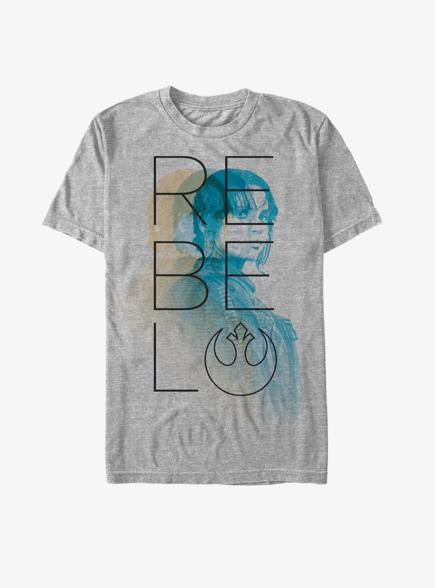 Star Wars Jyn Rebel Alliance Shadow T-Shirt