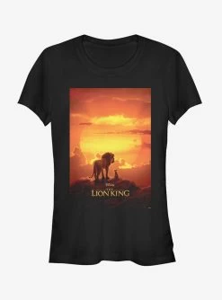 Disney The Lion King 2019 Pride Rock Poster Girls T-Shirt