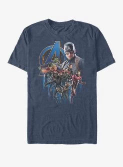 Marvel Avengers: Endgame Avengers Group Poster T-Shirt