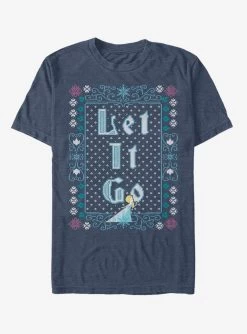 Disney Frozen Let It Go Ugly Sweater T-Shirt
