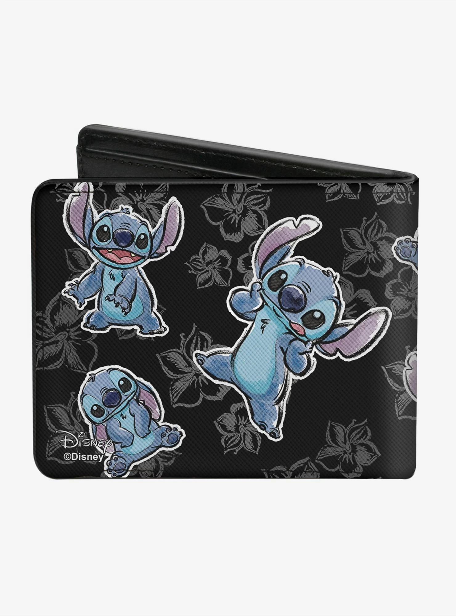 Disney Lilo & Stitch Hibiscus Stitch Sketch Bi-Fold Wallet - Image 2