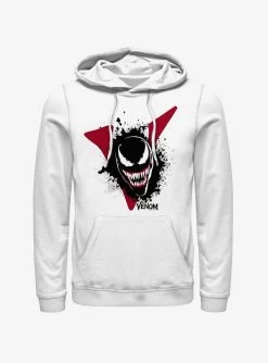 Marvel Venom Big V Venom FaceHoodie
