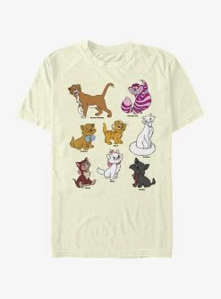 Disney Channel Disney Cats Grid T-Shirt
