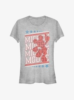 Disney Mickey Mouse Mickey Vintage Stacker Girls T-Shirt