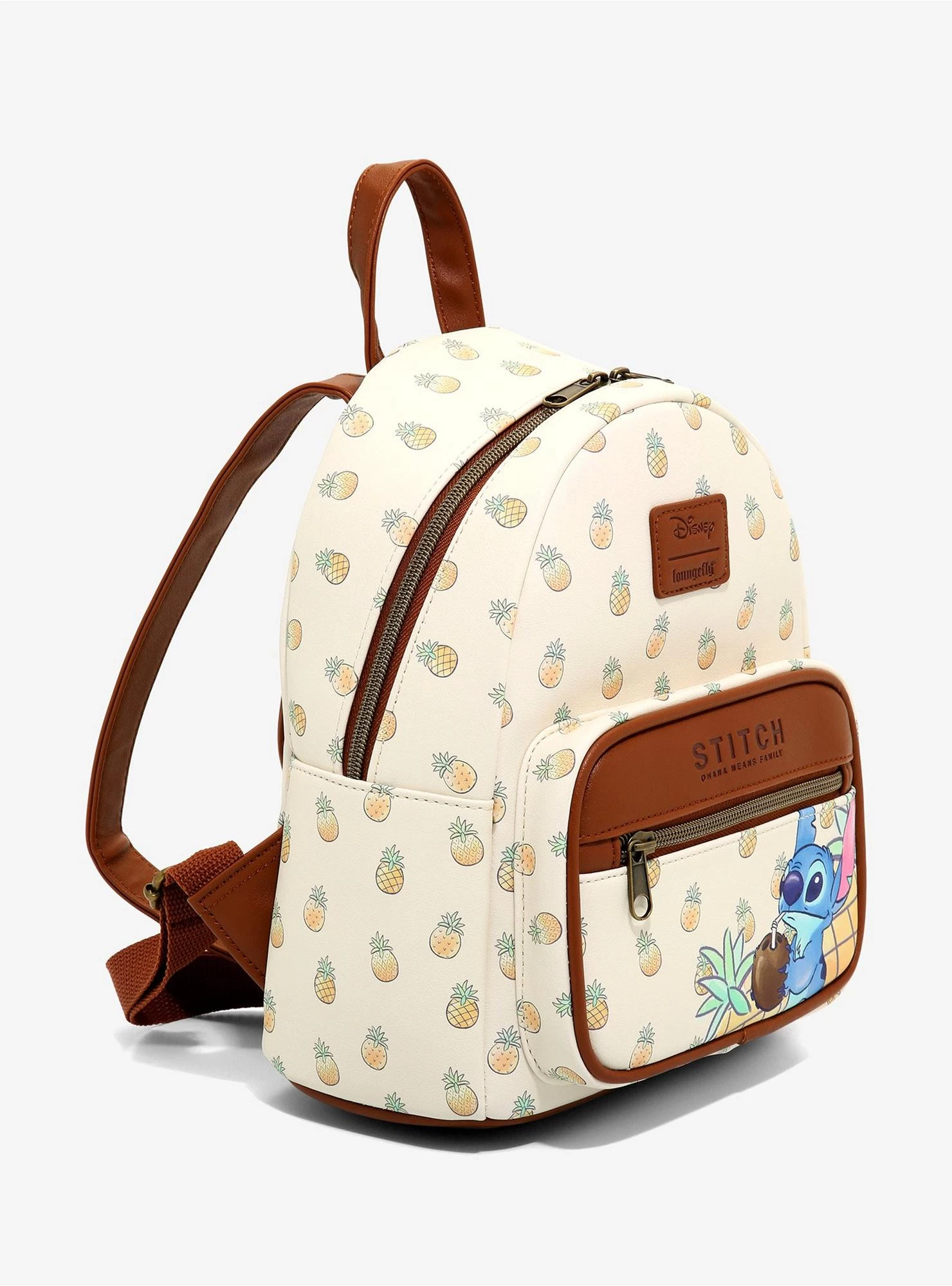 Loungefly Disney Lilo & Stitch Pineapple Mini Backpack - Image 2