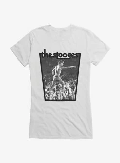 Iggy Pop Live At Concert Girls T-Shirt