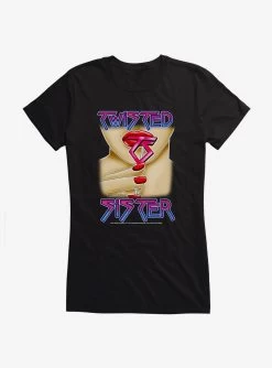 Twisted Sister Red Lips Girls T-Shirt