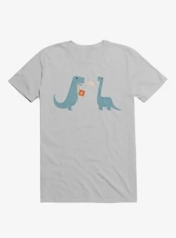 Meteor Jack In The Box Dinosaurs Ice Grey T-Shirt