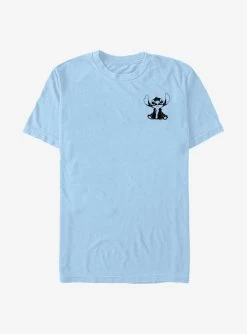 Disney Lilo & Stitch Vintage Lined Stitch T-Shirt