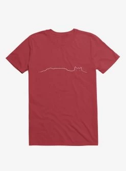 Mountain Lion's Head Cape Town Red T-Shirt