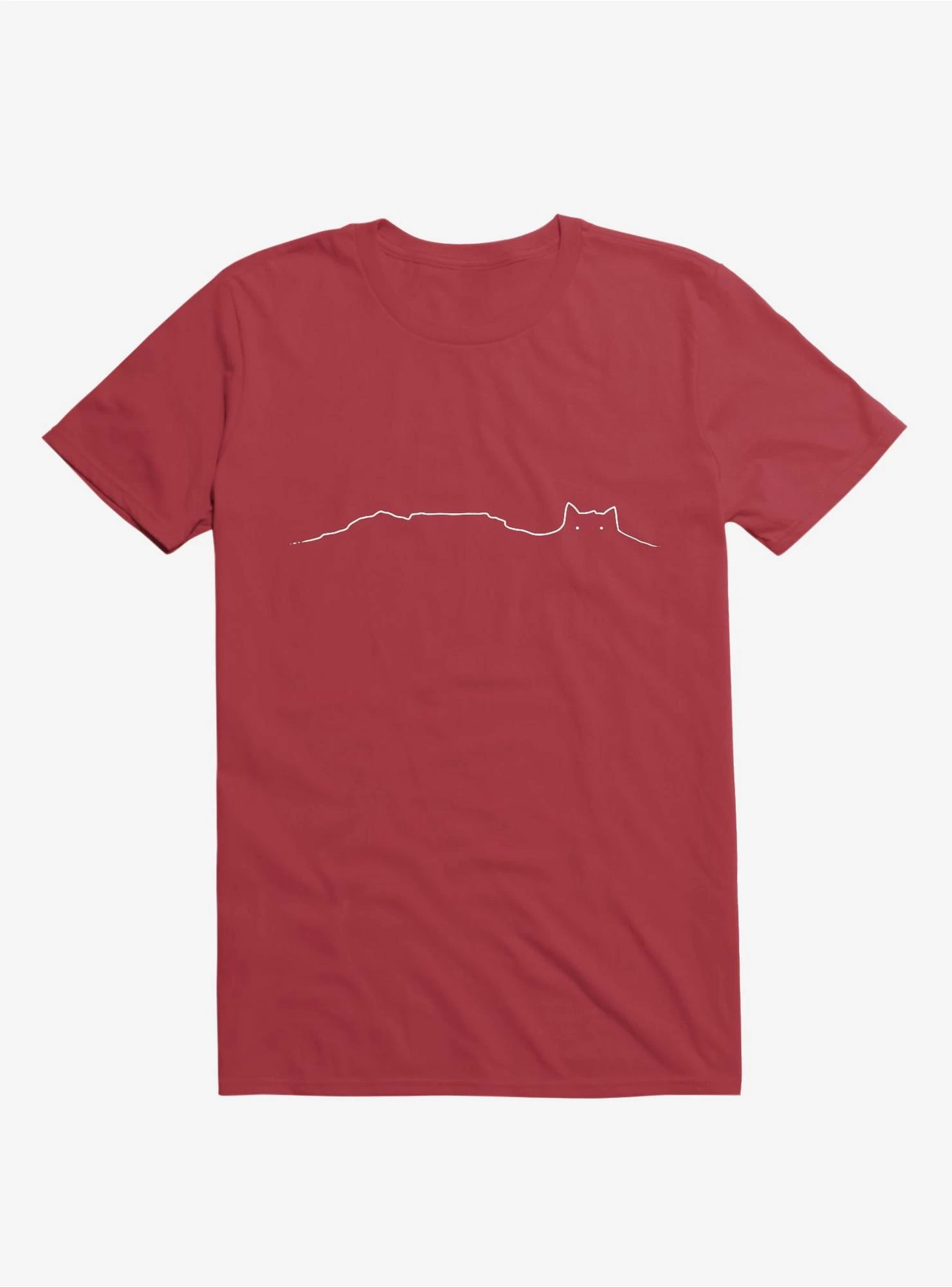 Mountain Lion's Head Cape Town Red T-Shirt