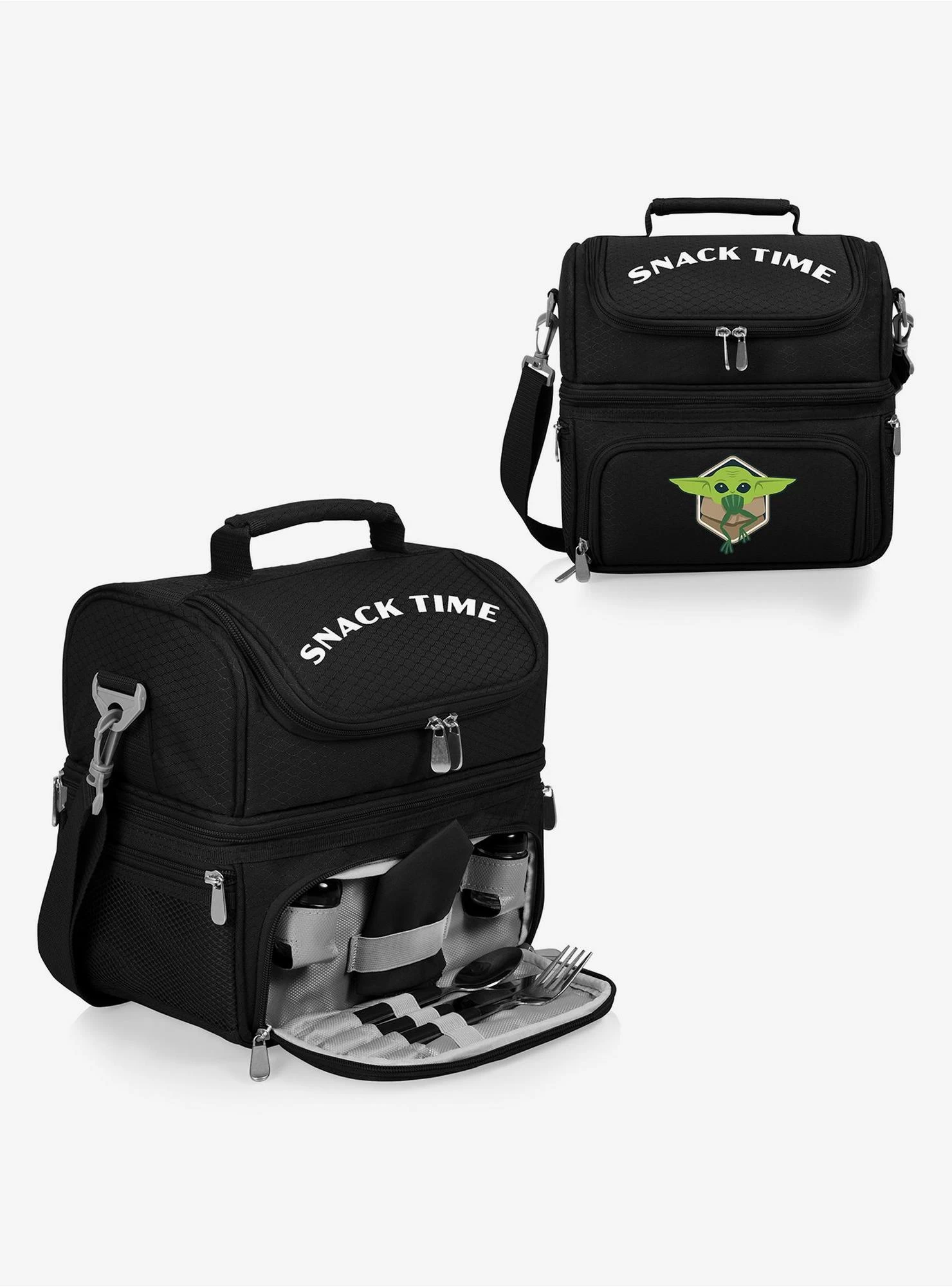 Star Wars The Mandalorian The Child Lunch Tote Black - Image 3