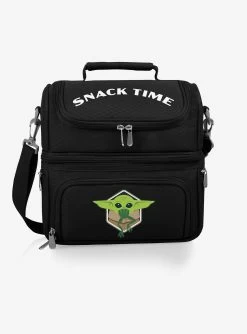 Star Wars The Mandalorian The Child Lunch Tote Black