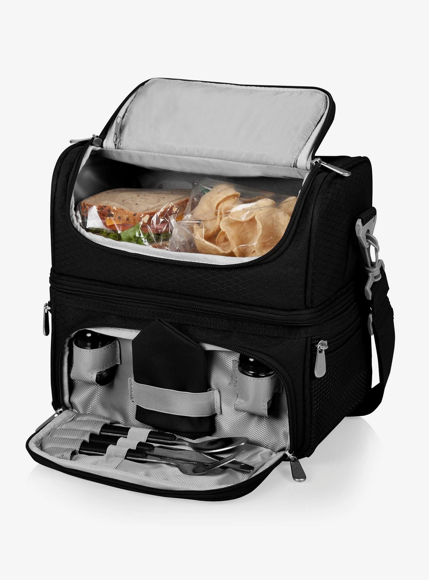 The Nightmare Before Christmas Jack Lunch Tote Black - Image 4