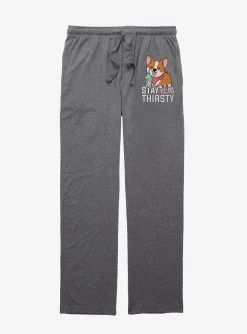 Corgi Stay Thirsty Pajama Pants