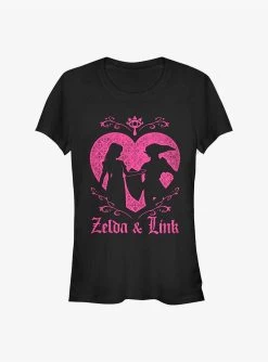 Nintendo Zelda Link And Zelda Girls T-Shirt