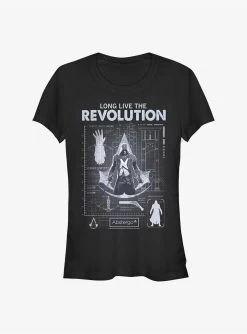 Assassin's Creed Unity Blueprint Girls T-Shirt