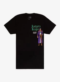 JoJo's Bizarre Adventure: Stone Ocean Purple Jotaro T-Shirt