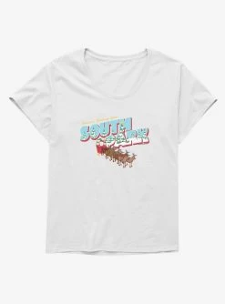 South Park Christmas Guide On The Roof Girls T-Shirt Plus Size