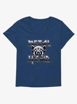 Aggretsuko Metal Head Girls Plus Size T-Shirt