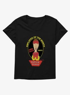 Beavis And Butthead Burger World Girls T-Shirt Plus Size