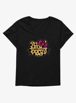 Hello Kitty Jungle Paradise Animal Logo Girls T-Shirt Plus Size