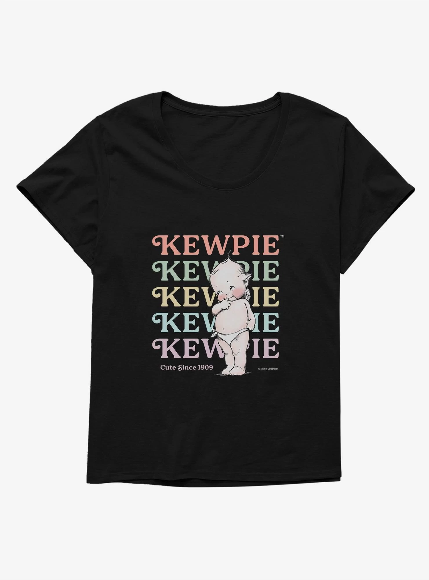 Kewpie Cute Since 1909 Girls T-Shirt Plus Size