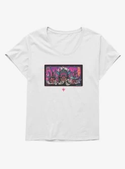 Magic The Gathering Neon Dynasty Samurai Girls T-Shirt Plus Size