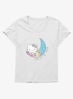 Hello Kitty Love By The Moon Girls T-Shirt Plus Size