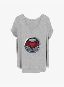Marvel The Falcon And The Winter Soldier Falcon Logo Girls T-Shirt Plus Size