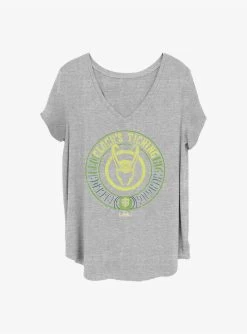 Marvel Loki Ticktock Girls T-Shirt Plus Size