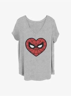 Marvel Spider-Man Spidey Heartbreaker Girls T-Shirt Plus Size