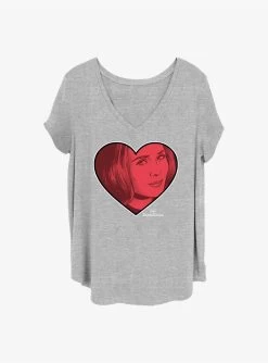 Marvel WandaVision Wanda Love Girls T-Shirt Plus Size