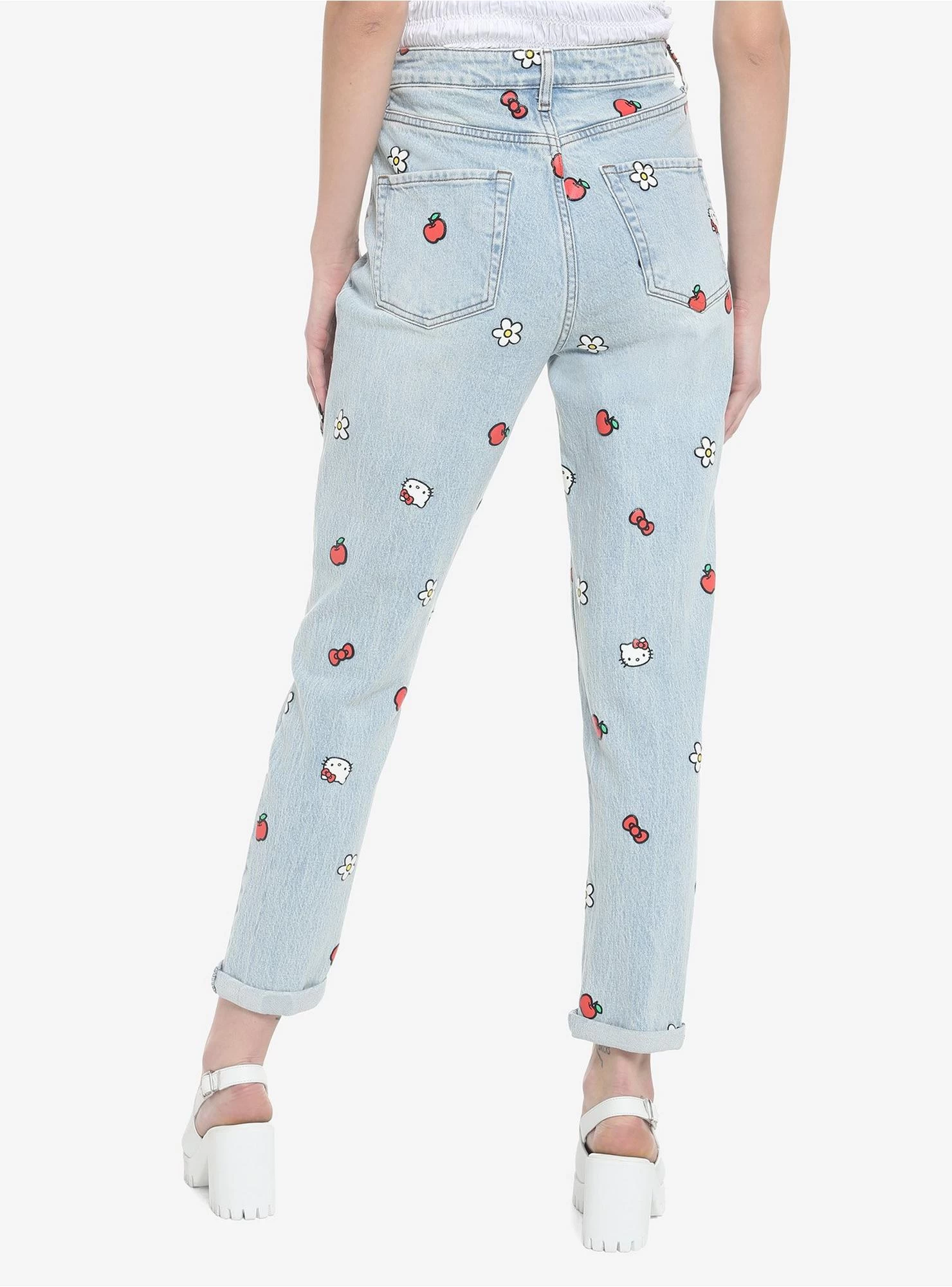 Hello Kitty Icons Mom Jeans - Image 2