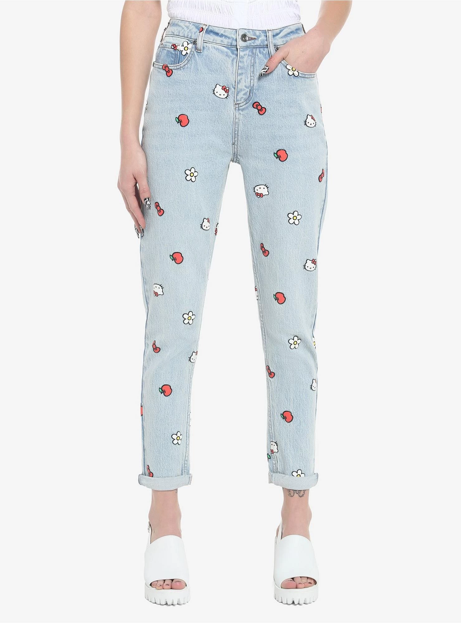 Hello Kitty Icons Mom Jeans