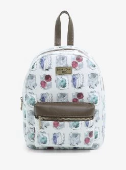 Attack On Titan Regiment Crests Mini Backpack
