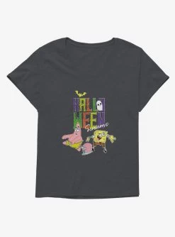 SpongeBob SquarePants Halloween Screams Girls T-Shirt Plus Size