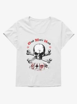 Alchemy England Dead Man's Hand Girls T-Shirt Plus Size