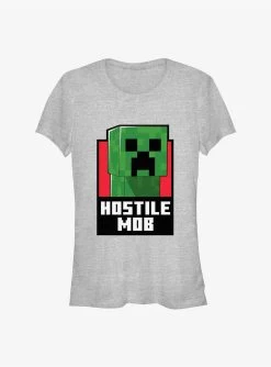 Minecraft Hostile Mob Girls T-Shirt
