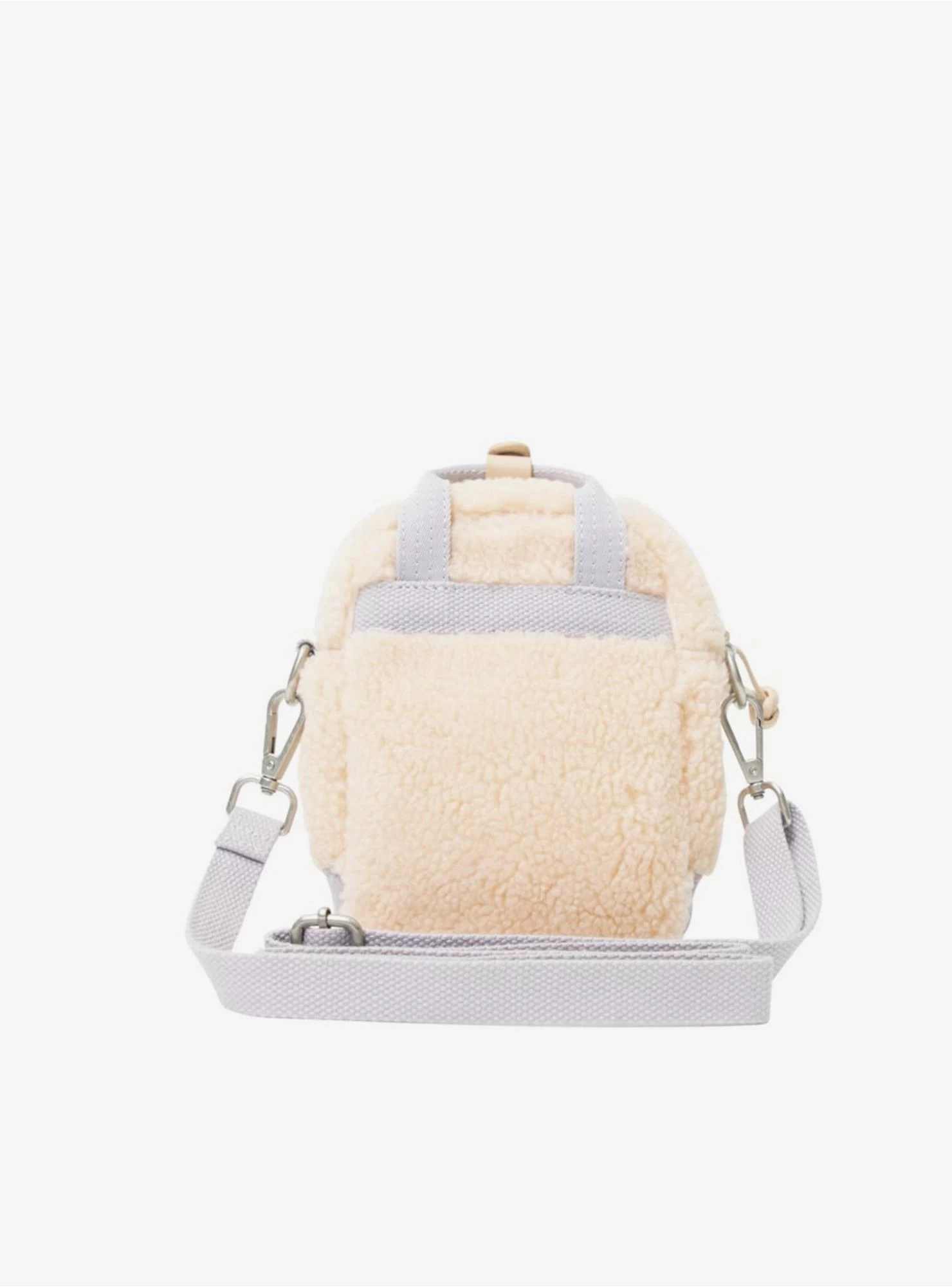 Doughnut Macaroon Tiny Fluffy Series Soft Sunrise X Powder Purple Crossbody - Image 3