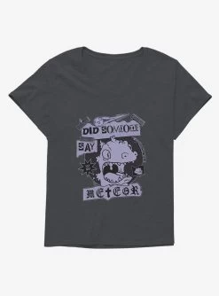 Rugrats Did Someone Say Meteor Girls T-Shirt Plus Size