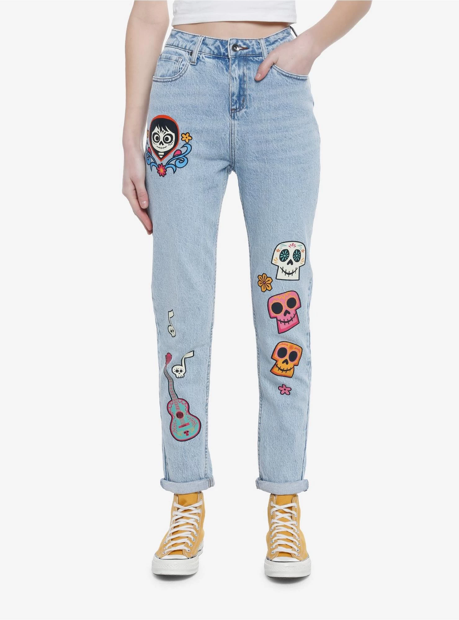 Disney Pixar Coco Mom Jeans