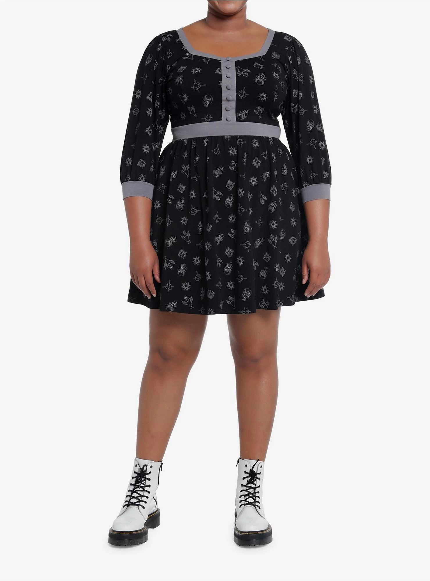 Shadow And Bone Grisha Icons Dress Plus Size - Image 2