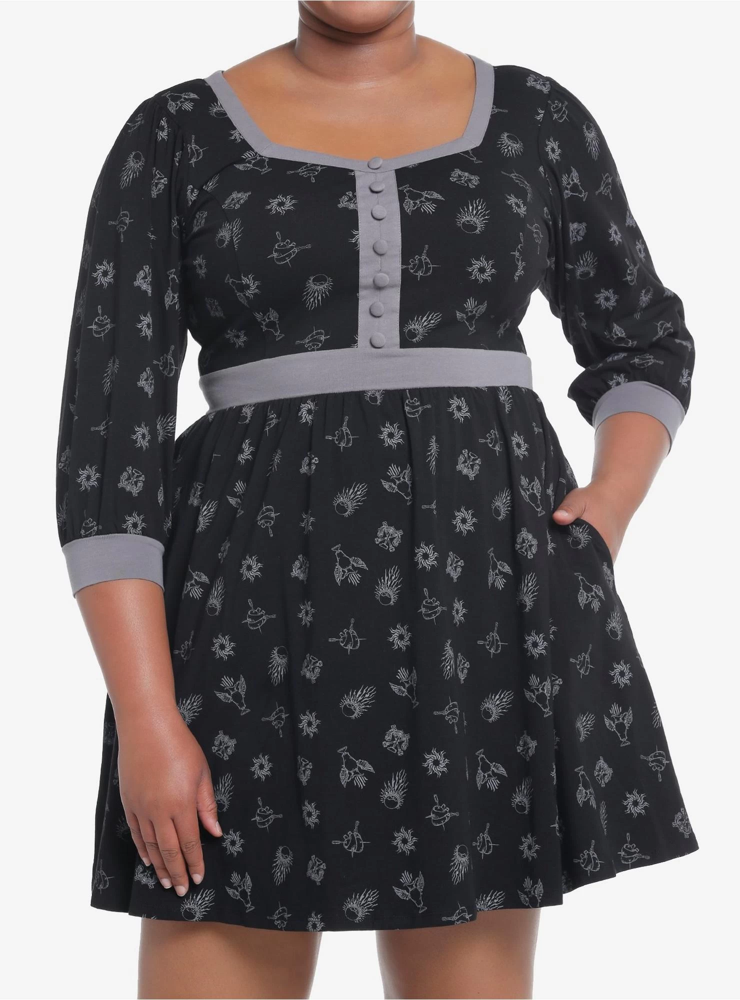 Shadow And Bone Grisha Icons Dress Plus Size