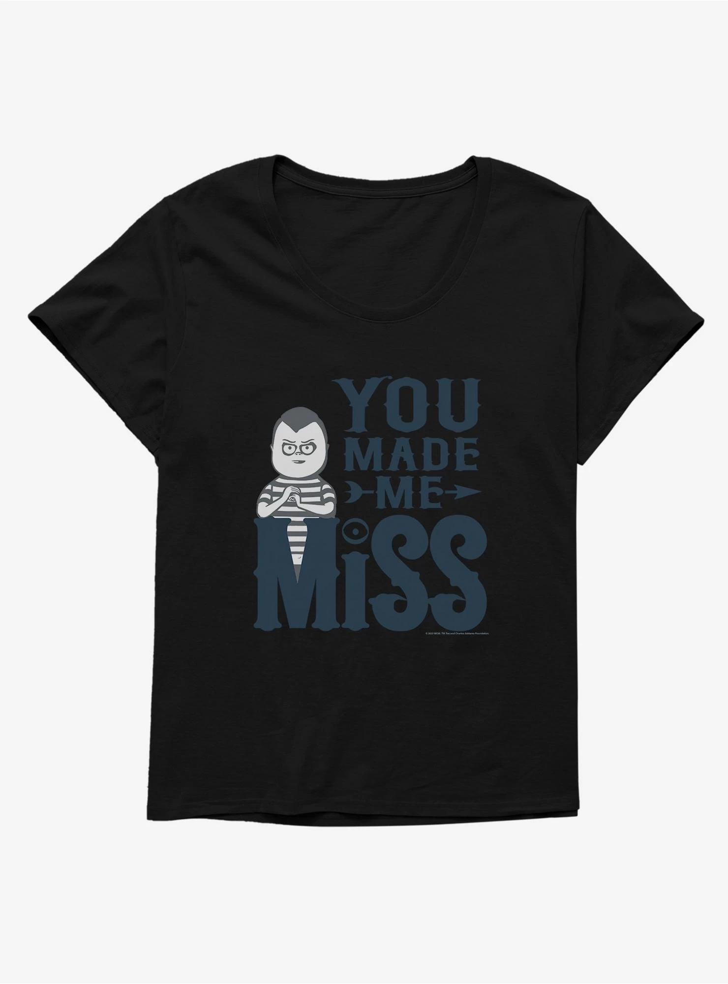 Addams Family You Made Me Miss Girls T-Shirt Plus Size
