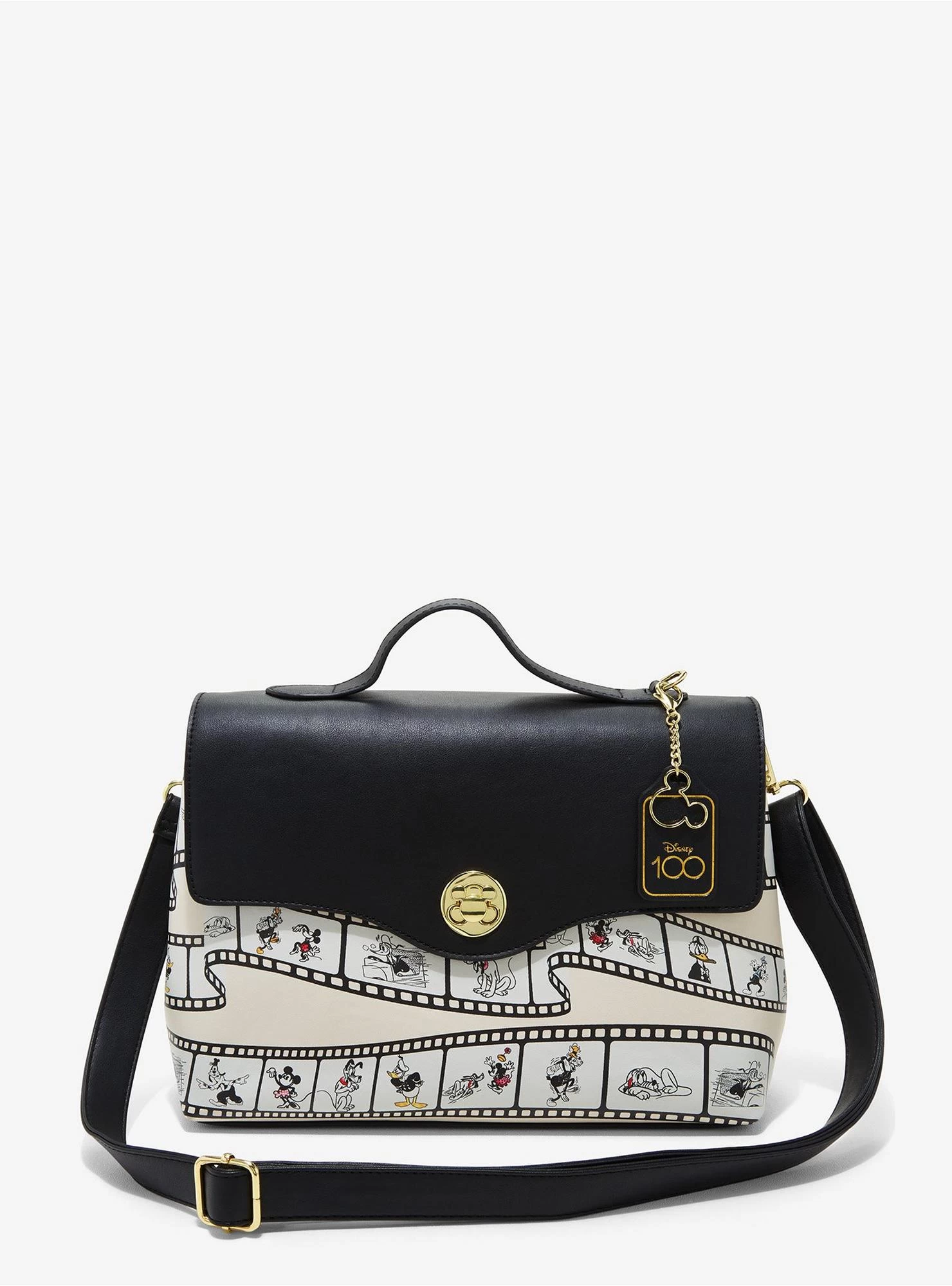 Her Universe Disney100 Mickey Mouse And Friends Reel Satchel Bag - Image 4