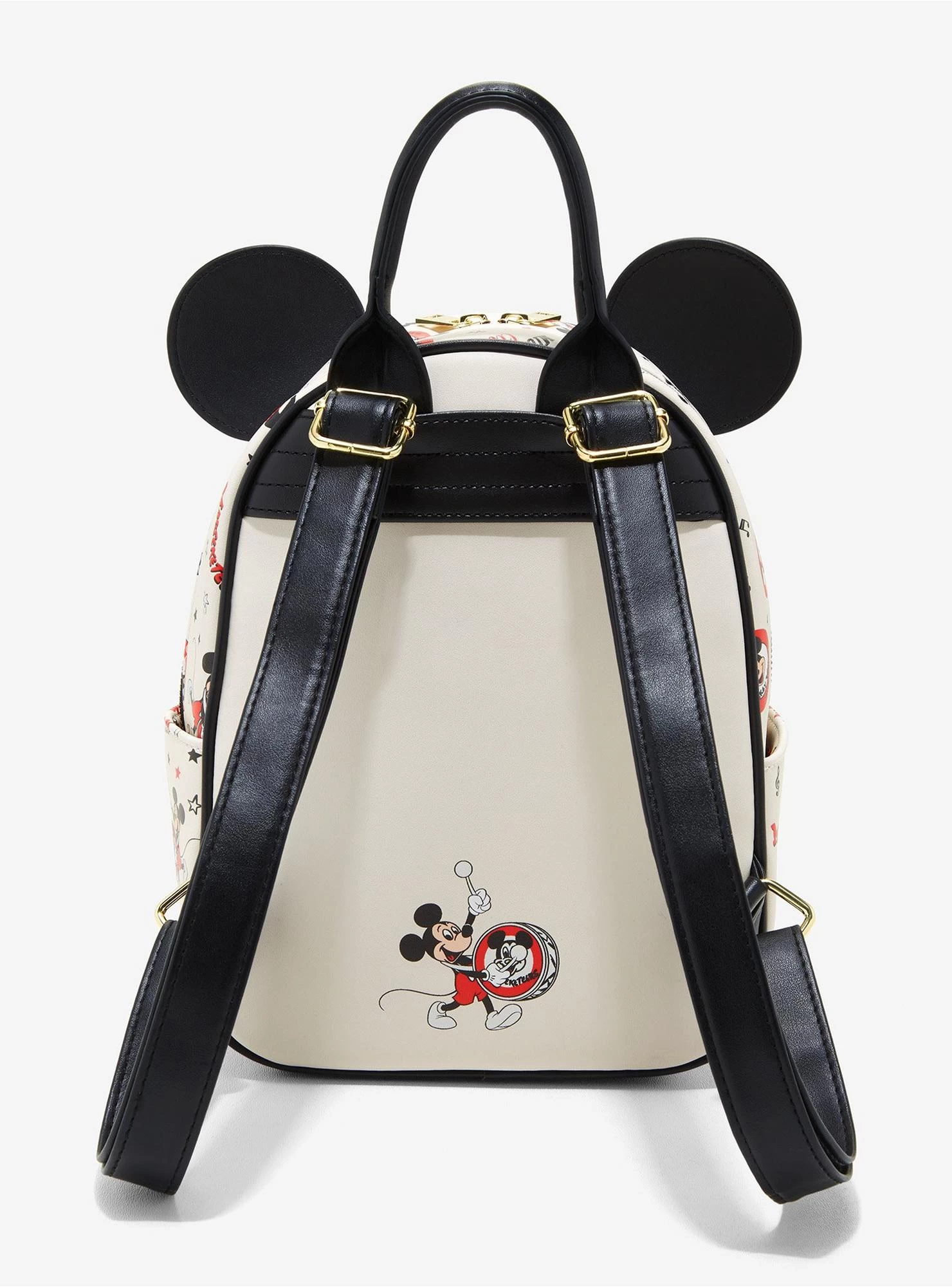 Her Universe Disney100 Mickey Mouse Club Vintage Mini Backpack - Image 3
