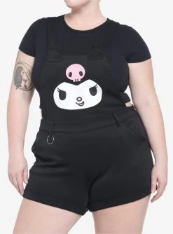 Kuromi Figural Shortalls Plus Size